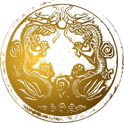 Ancient Chinese Dragons Public Domain Vectors
