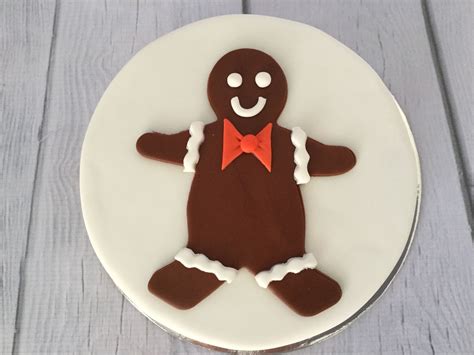 Gingerbread Man Christmas Cake Christmas Cake Gingerbread Gingerbread Man