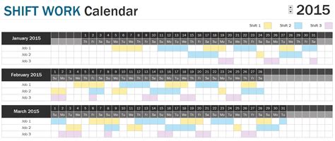 A great shift style for the healthcare industry, the working. Shift Schedule Planner » OFFICETEMPLATES.NET
