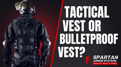 What Is The Difference Between Tactical Vests And Bulletproof Vests