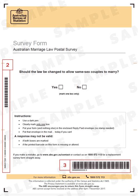 Same Sex Marriage Abs Warns Australians To Avoid Posting Photos Of Survey On Social Media Sbs