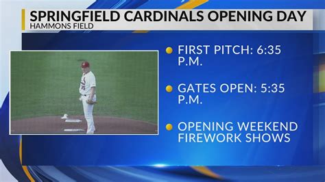 Opening Day For Springfield Cardinals Youtube