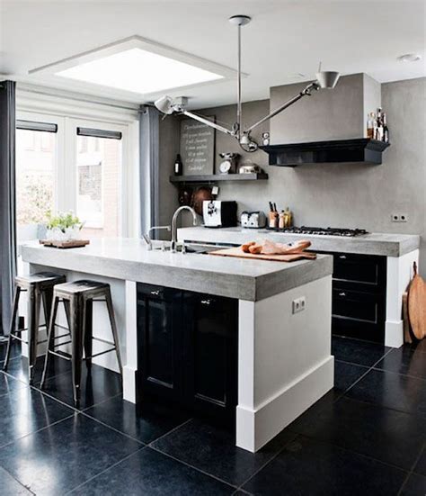 39 Minimalist Concrete Kitchen Countertop Ideas Digsdigs
