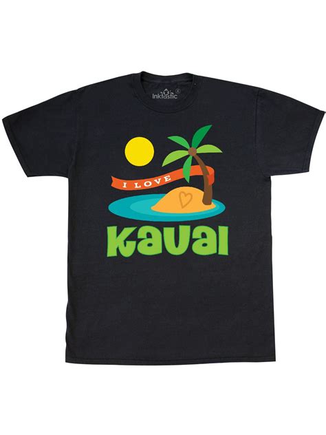 Inktastic I Love Kauai Hawaii T Shirt Walmart Walmart