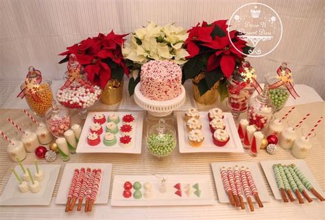 Decor N Dessert Diva Christmas Dessert Table Party Candy Buffet Cake Sprinkle Cupcake Chocol