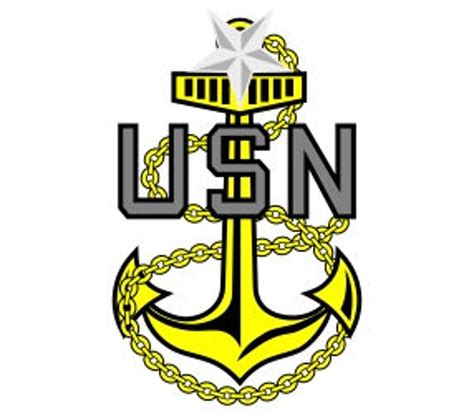 Us Navy Senior Chief Petty Officer Rank Insignia Vector Files Etsy