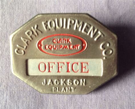 Clark Equipment Office Pin Jackson Mi By Vindemiaconventu On Etsy