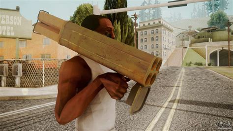Rocket Launcher By Catfromnesbox For Gta San Andreas