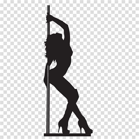 Free Download Silhouette Woman Dancing On Dance Pole Pole Dance