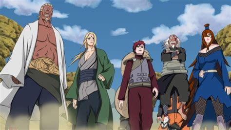 Must See Here Is The Complete List Of Kages From 5 Strongest Village