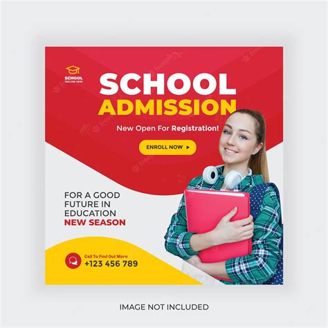 Kids Education Social Media Instagram Post Banner Design Vecteur Premium