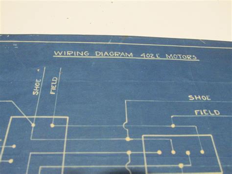 Lionel Prewar Wiring Diagram Blueprint Copy For 402e Motors 1896129105