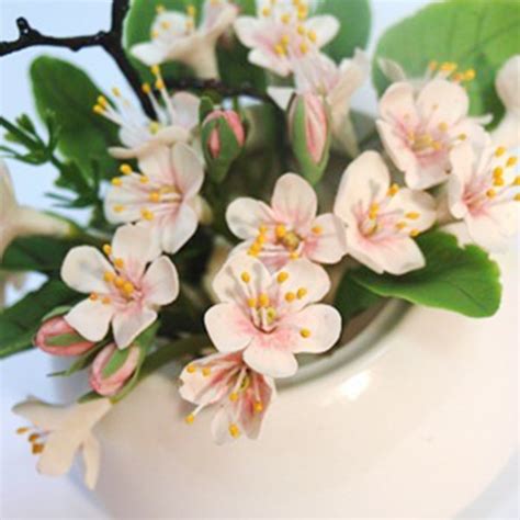 These are my hand painted cherry blossom pillow covers. Artificial Cherry Blossom Décor - Table Centerpieces ...