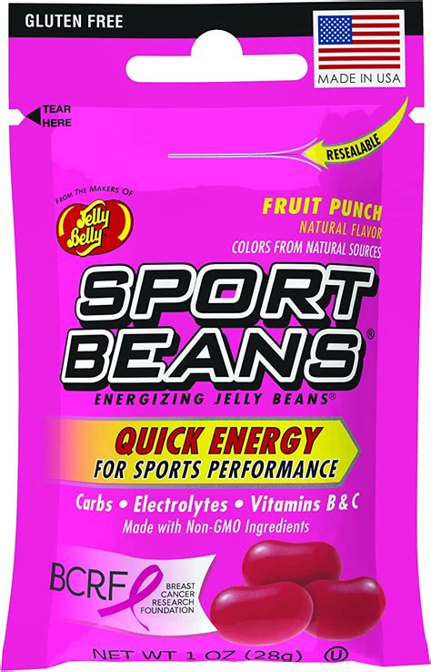 Sport Beans® Energizing Jelly Beans With Electrolytes And Vitamins By