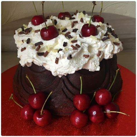 black forest bundt cake dollybakes