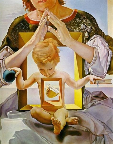 Global Christian Worship Christ Child And Madonna By Dali 1950