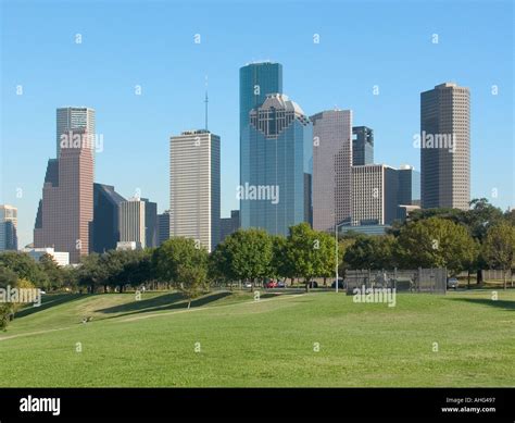 Downtown Cityscape Houston Texas Daytime Skyline Stock Photo 2671766