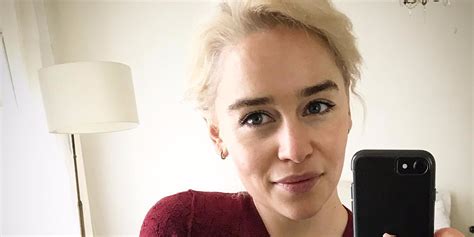 Emilia Clarke Shares First Blonde Selfie On Instagram Business Insider