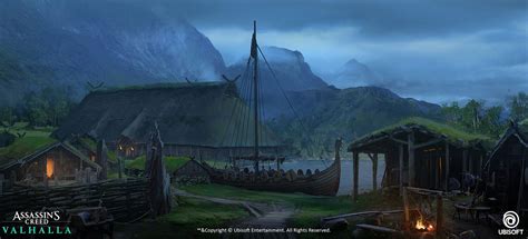 Viking Village Art Assassins Creed Valhalla Art Gallery