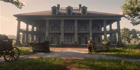 Image Shows What Real Life Braithwaite Manor From Red Dead Redemption 2