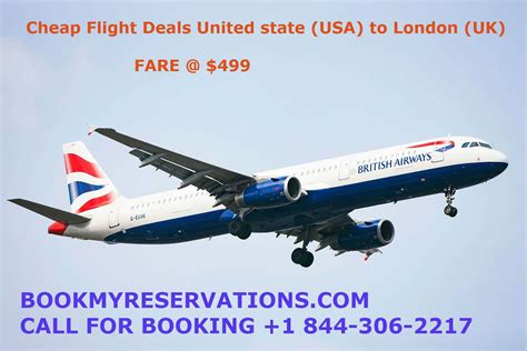 Cheap Flights from USA to London UK - BookmyReservations | Cheap flights, Flight ticket, Cheap 
