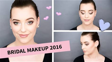 Bridal Makeup Tutorial Wedding Makeup 2016 ♡ Youtube