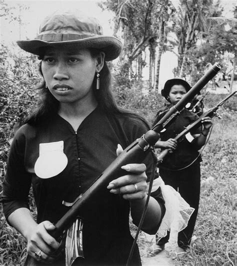 Vietnam War Girl Volunteers With Fine Photograph By Everett