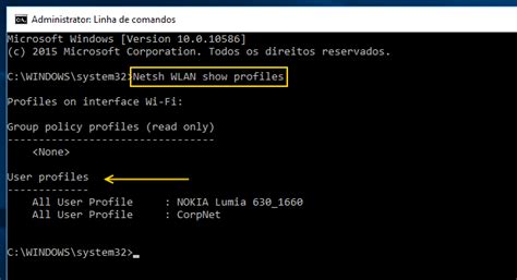 You can use the same command to check and find out the password for each and every profile saved on your pc/laptop. Windows 10: Gestão de redes Wireless através da Linha de ...