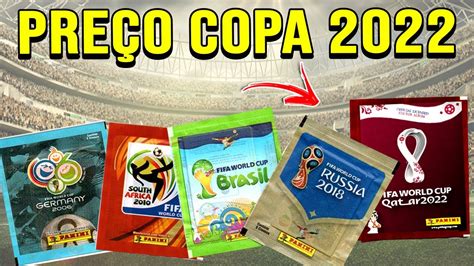 preÇo do pacotinho Álbum de figurinhas copa do mundo 2022 youtube