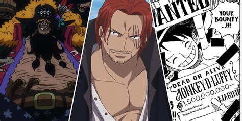 P Free Download One Piece Highest Bounties In The Series Ranked Shanks Bounty HD