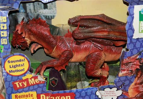 Out Of Production Animal Planet Remote Control Dragon In Box Animal