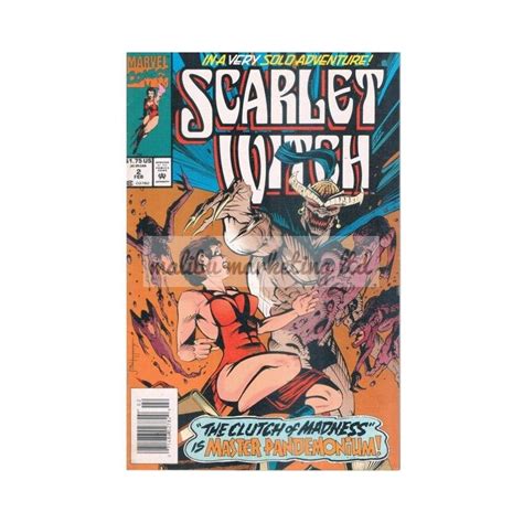 Scarlet Witch 1994 No2 Newsstand Malibu Marketing Ltd