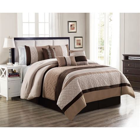 Design your everyday with floral pattern comforters you will love. Unique Home 7 Piece Collections Comforter Set Abstract ...
