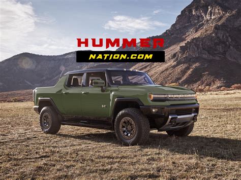 Gmc Hummer Ev Pickup Rendered In Nine Colors