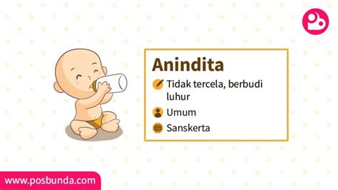 Check spelling or type a new query. Arti Nama Anindita | PosBunda