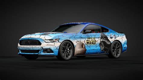 S550 Ford Mustang Gt Gets Star Wars Livery In Gran Turismo Sport