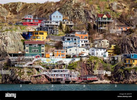 St Johns Avalon Peninsula Newfoundland Canada Stock Photo