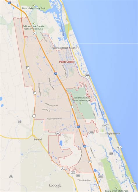 Palm Coasts Crazy Sections I Love Palm Coast Palm City Florida Map