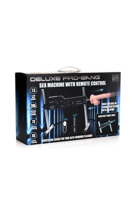 Deluxe Pro Bang Sex Machine With Remote Control Lb Ag806