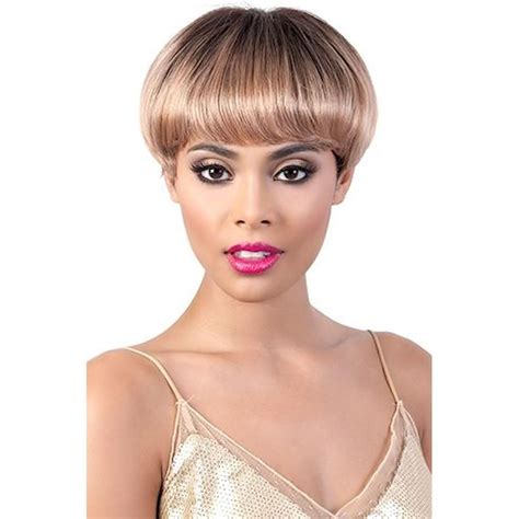 Motown Tress Hr Amber Remy Human Hair Full Wig Ot1b27 In 2021