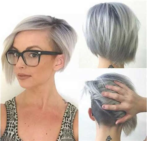 Short layers with a lift are easy short gray haircut to achieve. 14 Short Hairstyles For Gray Hair | Short Hairstyles 2017 ...