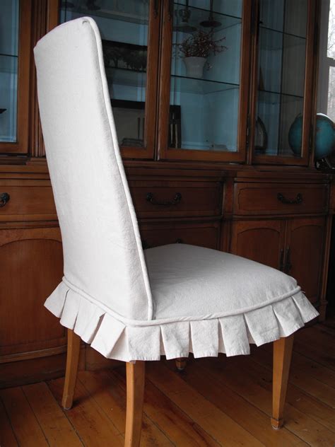 Purchasing chair covers can be expensive, especially if you have an entire set of chairs to cover. Couch Potato Slipcovers: Dining Chair Cover with Box ...