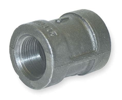 Grainger Approved Galvanized Malleable Iron Coupling 1 Pipe Size