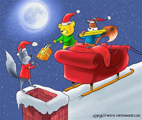 Santas Little Helpers Cartoon