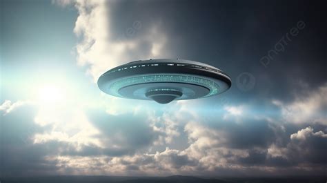 Sky Art Mind Boggling 3d Ufo Design Background Fiction Alien