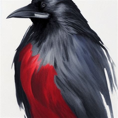 Bold Beautiful Dark Raven Graphic · Creative Fabrica