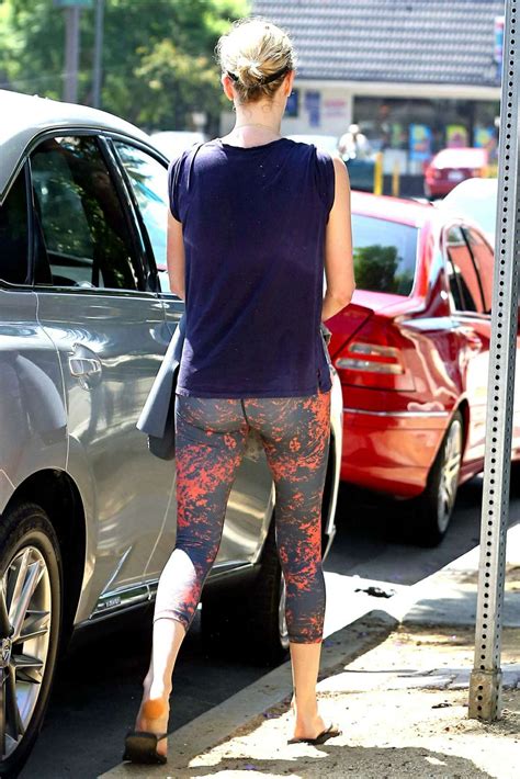 Charlize Theron Going To Yoga In LA GotCeleb