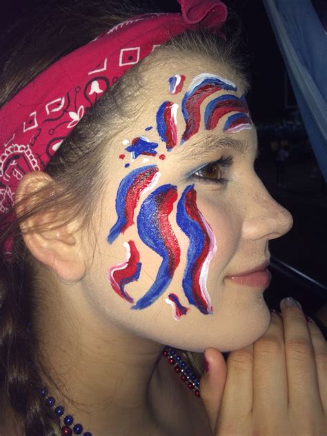 America Face Paint July 4th Fireworks Spirit Week ...