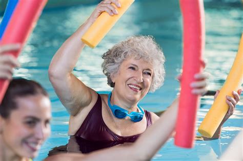 List Of Water Aerobics Exercises For Seniors Elderly Journal