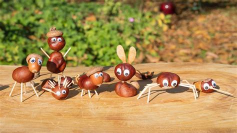 Basteln mit Kastanien im Herbst: Kreative Ideen für Kinder